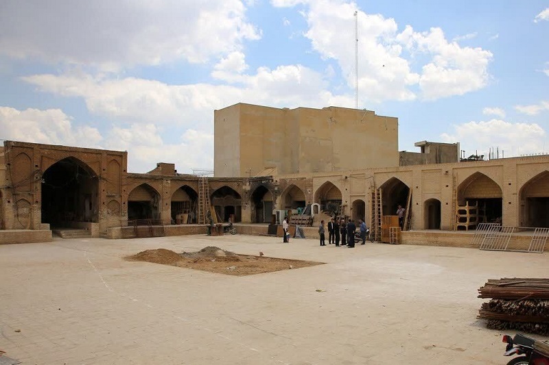 میدان کهنه قم جان میگیرد/پیگیری طرح ساماندهی سرای ملاحسین